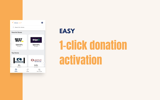 iGive Button screenshot
