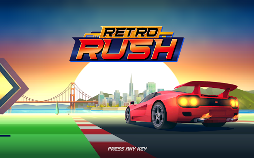Retro Rush – Car Racing Game screenshot