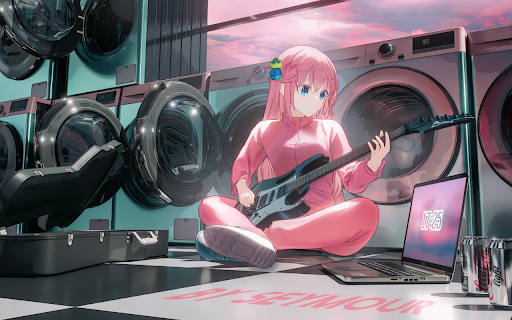 Bocchi the Rock Wallpapers New Tab screenshot