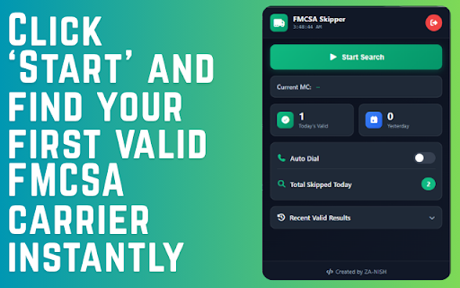 FMCSA Skipper screenshot