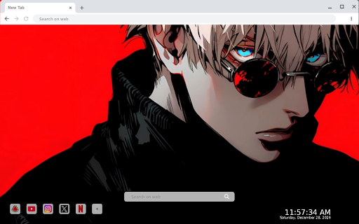 Satoru Gojo from JJK Live Wallpaper screenshot