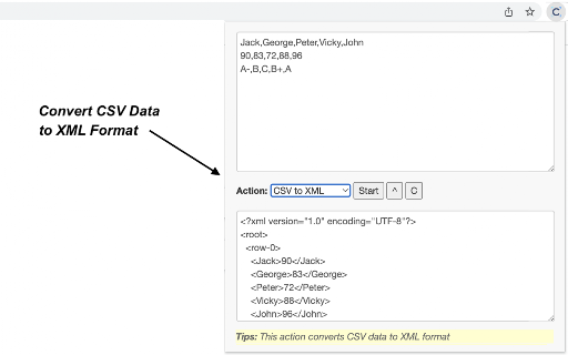 CSV Tools screenshot