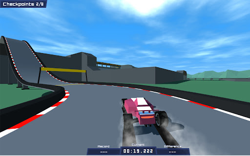 Poly Track Unblocked screenshot