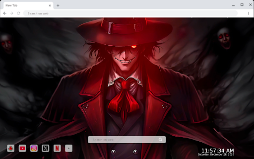 Alucard Hellsing Live Wallpaper screenshot