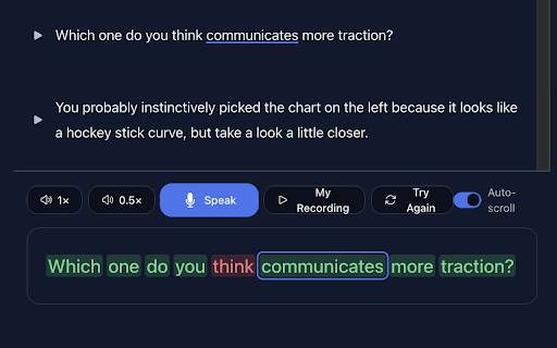 Speak Practice Loop: English, Spanish, French, Russian Practice screenshot
