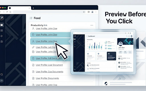 Link Preview Popup screenshot