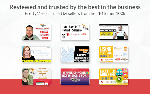 PrettyMerch for Merch by Amazon™ screenshot