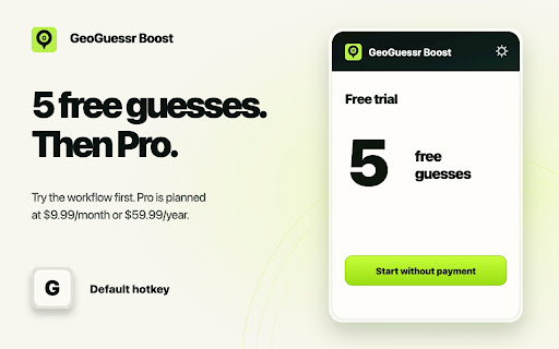 GeoGuessr Boost (GeoGuessr Cheat / Hack) screenshot
