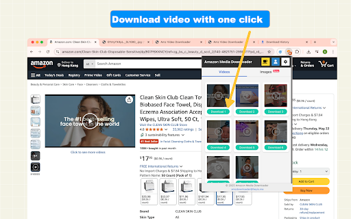 Amazon video downloader screenshot