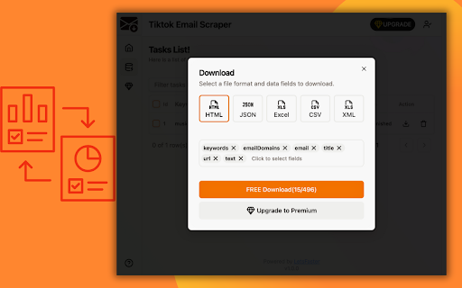 Tiktok Email Scraper screenshot