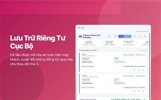 Stock VietNam Profit Tracker screenshot