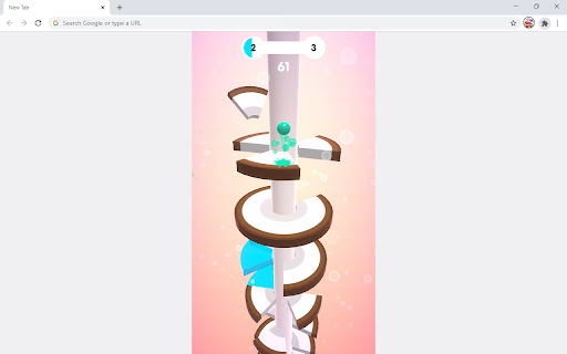 Helix Fruit Jump Arcade Game screenshot