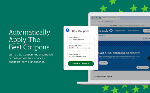 Sam's Club Coupons - Find the best coupons for Sam's Club screenshot