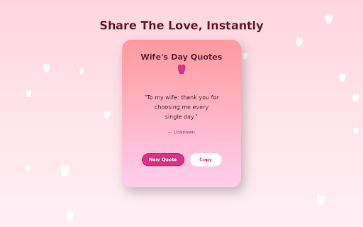 Wife's Day Quotes screenshot