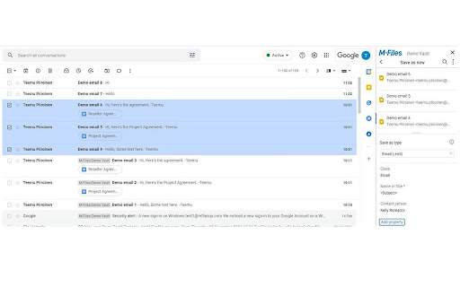 M-Files for Google Workspace™ screenshot