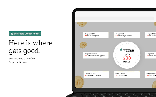 Thriftbooks Coupon Finder - Latest Coupons & Best Deals screenshot