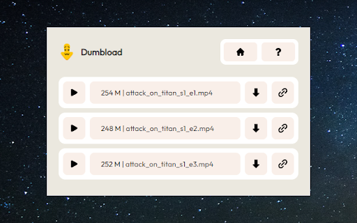 Dumbload (Free Video Downloader) screenshot