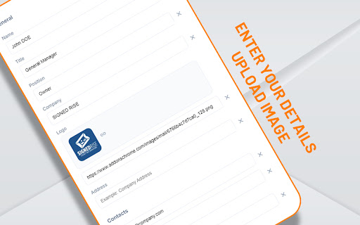 SignedRise - Professional Email Signature screenshot