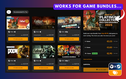 Fanatical Steam Tags and Links screenshot