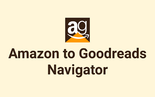 Amazon to Goodreads Navigator screenshot