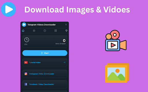 Telegram Videos Downloader - TG Downloader screenshot