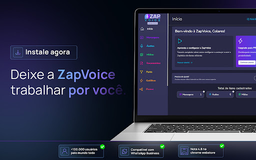 ZapVoice screenshot