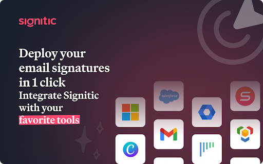 Signitic screenshot
