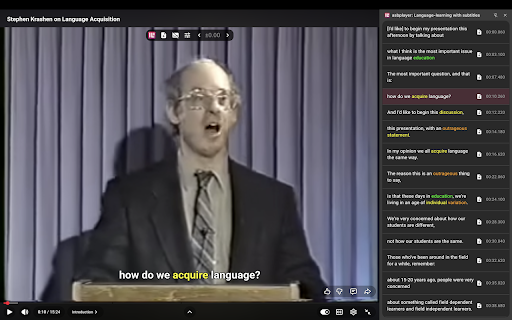 asbplayer: Language-learning with subtitles screenshot