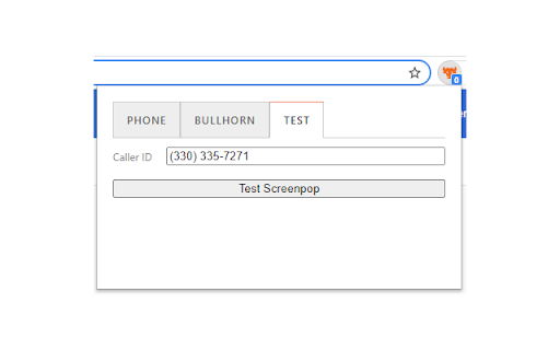 PCS Screenpop for Bullhorn screenshot