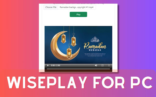 WisePlay  For PC,Windows and Mac(Easy Use) screenshot