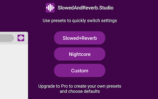 SlowedAndReverb.Studio screenshot