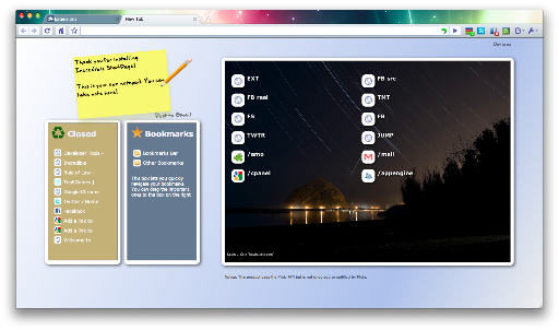 Incredible StartPage - Productive Start Page screenshot