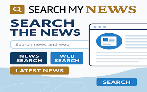 Search My News screenshot