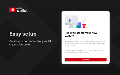 Casper Wallet screenshot