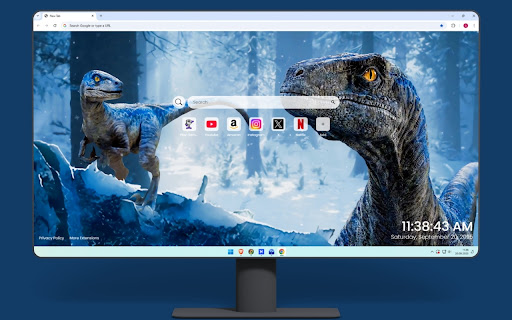 Dinosaurs Live Wallpaper screenshot