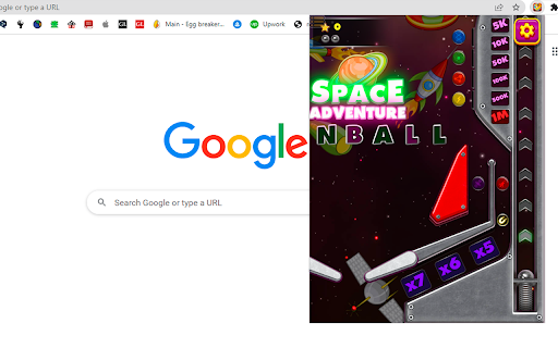 Pinball Space Adventure Game screenshot