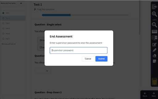 Assessment Lock (Vretta) screenshot