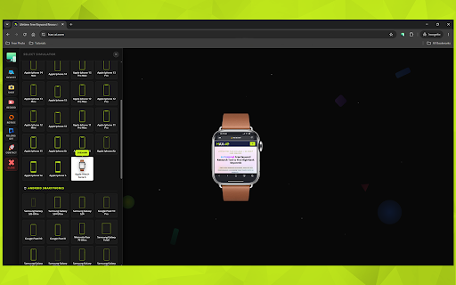 Mobile Responsive Simulator & Tester by HAX-AI screenshot