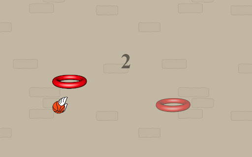 Flappy Dunk Unblocked Game screenshot