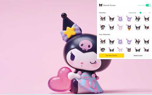 Kuromi Cursor ★ Custom Cursor for Chrome™ screenshot