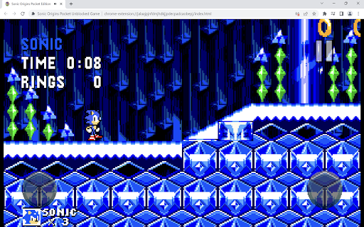 Sonic Origins Pocket Unblocked Game screenshot