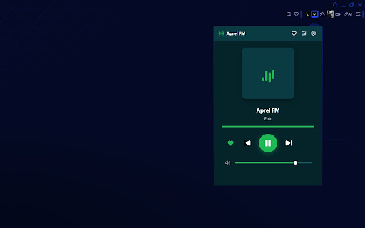 Aprel FM screenshot
