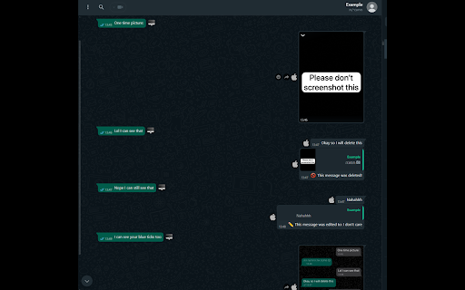 WhatsApp-Web-Plus screenshot