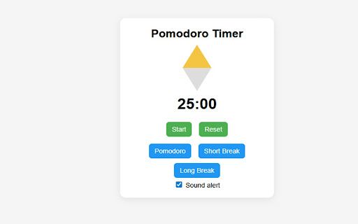 Simple Pomodoro Timer screenshot