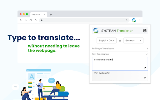 SYSTRAN Translator screenshot