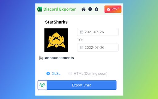 Discord Chat Exporter - Discord Export screenshot