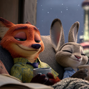 Nick & Judy Relax - Zootopia Live Wallpaper icon