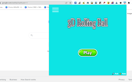 3D Rolling Ball Game screenshot