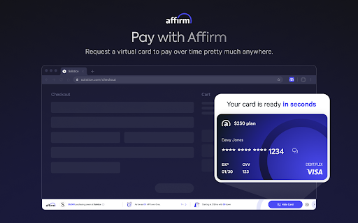 Affirm: Buy Now, Pay Later screenshot