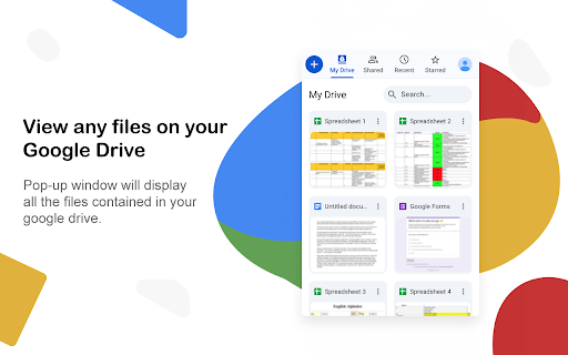 Google Drive Mini screenshot